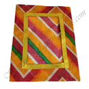 Chitraji Cotton Leheriya Vastra with Golden Lace