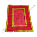 Chitraji Cotton Coloured Vastra with Double Border Golden Lace