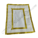 Chitraji Cotton Coloured Vastra with Double Border Golden Lace