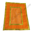 Chitraji Cotton Coloured Vastra with Double Border Golden Lace