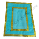 Chitraji Cotton Coloured Vastra with Double Border Golden Lace