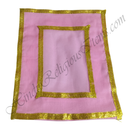 Chitraji Cotton Coloured Vastra with Double Border Golden Lace
