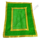 Chitraji Cotton Coloured Vastra with Double Border Golden Lace