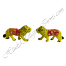 Metal Meenakari painted  Khilona (Animal toys)