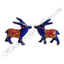 Metal Meenakari painted  Khilona (Animal toys)