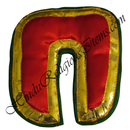 Lalan Satin Gadal (Sweater) With Golden Lace