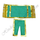Lalan Cotton Mult-Design Leheriya Chira Vastra with Golden Lace