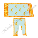 Lalan Cotton Sparrow Design Chira Vastra With Satin Lace