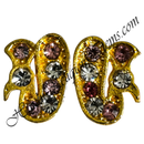 Premium Quality Peacock Shape Nang Diamond Kundal