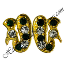 Premium Quality Peacock Shape Nang Diamond Kundal