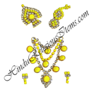 Premium Quality Nang(Diamond) Chitraji Mala Set With Munga Stone