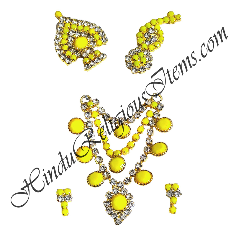 Premium Quality Nang(Diamond) Chitraji Mala Set With Munga Stone