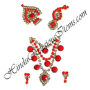 Premium Quality Nang(Diamond) Chitraji Mala Set With Munga Stone