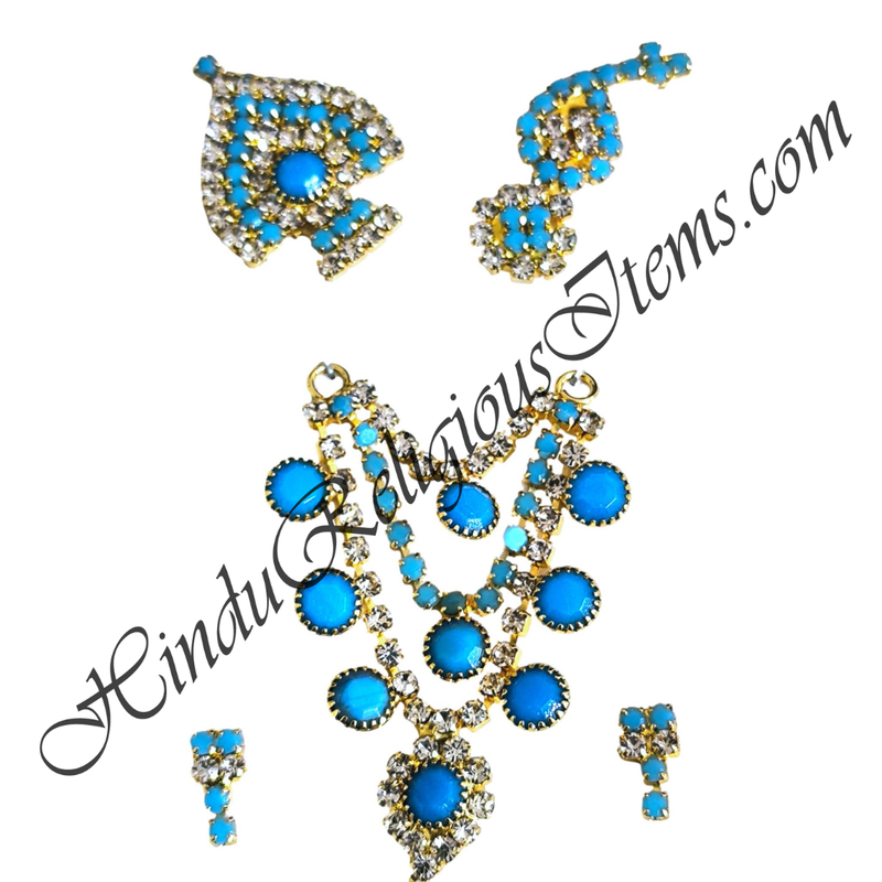 Premium Quality Nang(Diamond) Chitraji Mala Set With Munga Stone