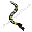 Premium Quality Meenakari and Nang Choti for Thakorji Shringar - Green Diamond