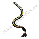 Premium Quality Meenakari and Nang Choti for Thakorji Shringar - Parrot Green Diamond