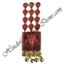 Golden Metal Meenakari Sehra