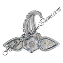 Premium Quality Jardoshi Shirpeach With Jhari Resham & Nang(Diamond) & Moti