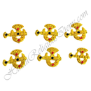 Golden Metal Meenakari Bich ko Dumalo