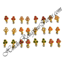 Golden Metal With Moti Kundal & Diamond Latkan