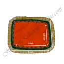 Premium Quality Velvel Ashan With Decorative Lace