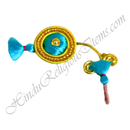 Jardoshi With Golden Jhari And Resham Work - Katra