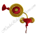 Jardoshi With Golden Jhari And Resham Work - Katra