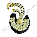 Cotton Sadi Paag With Moti Work & Moti Kalgi