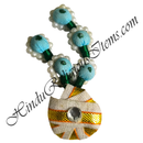 Paag With Katra & Kali With Moti Decoration