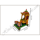 Wooden Hand Painted Rath (Chariot)