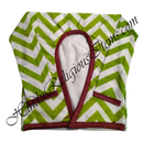 Large Size Chitraji W Shaped Double Colour Leheriya Gadal (Sweater) With Sleeves