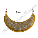Premium Quality Golden Metal Haas With Nang(Diamond) & Moti