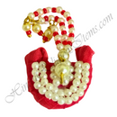 Cotton Sadi Paag With Moti Work & Moti Kalgi