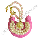 Cotton Sadi Paag With Moti Work & Moti Kalgi