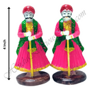 High Quality 3D Dwarpal Marble Swarup Set of 2