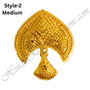 Golden Metal Mukut