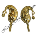 Gold Metal Left & Right Side Katra Set