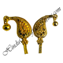 Gold Metal Left & Right Side Katra Set