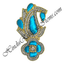 Premium Quality Jardoshi Various Shringar With Jhari Resham & Nang(Diamond)