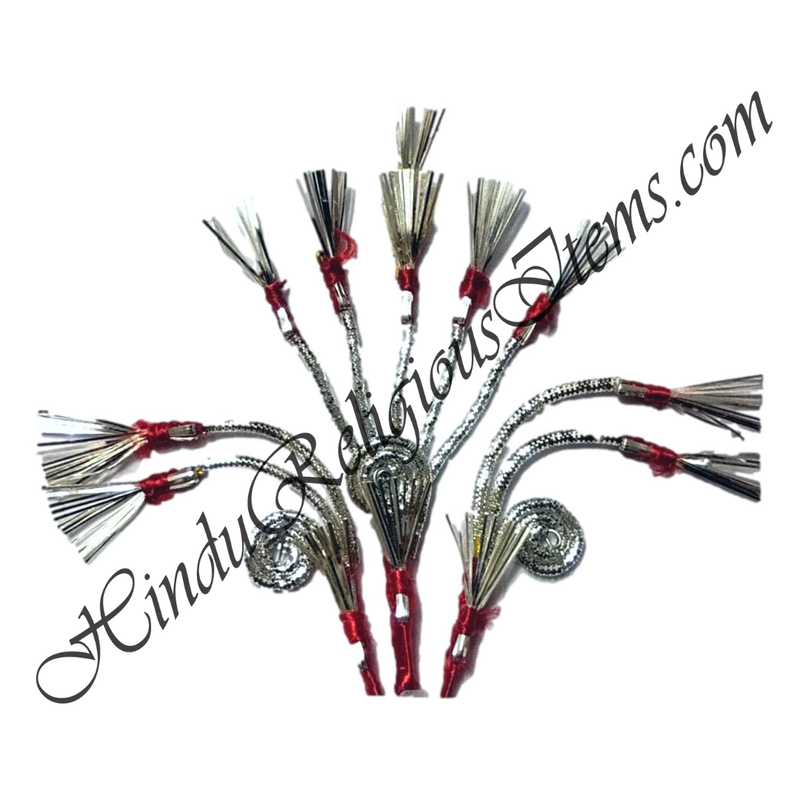 Premium Quality Silver Jhari Tipara