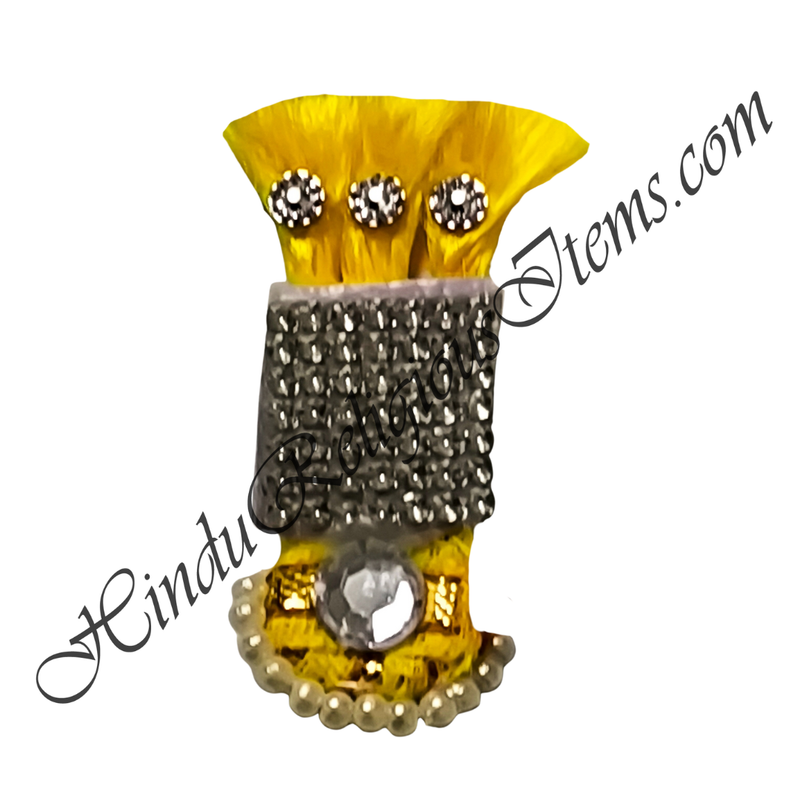 Decoration Paag Shera with Three Resham Fumta