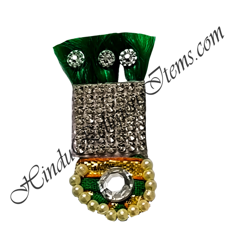 Decoration Paag Shera with Three Resham Fumta