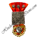 Decoration Paag Shera with Three Resham Fumta