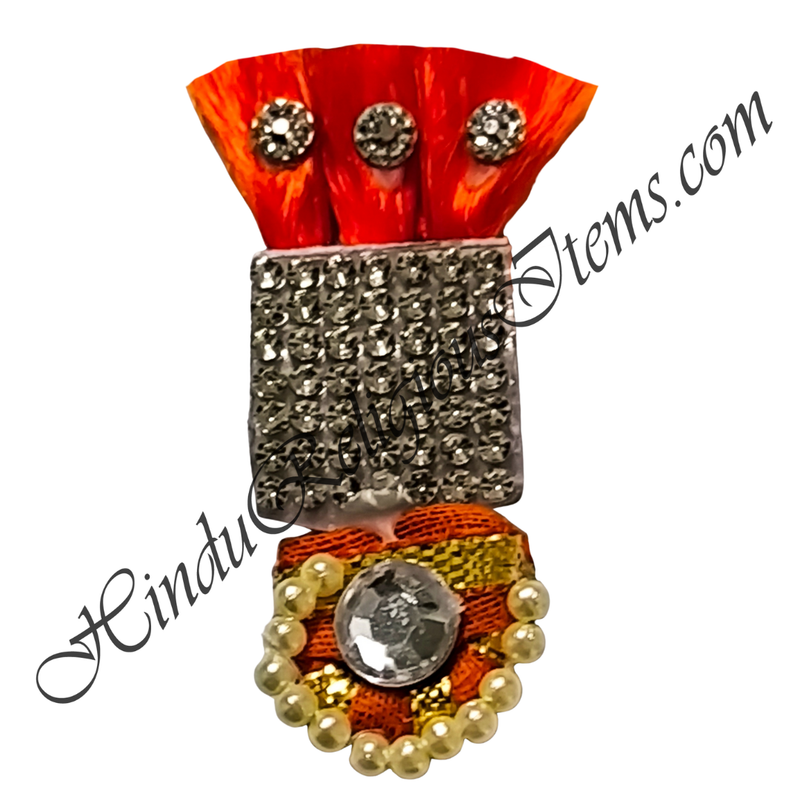 Decoration Paag Shera with Three Resham Fumta