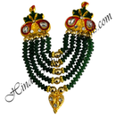 Premium Quality Five Layer Crystal Moti Mala