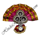 Moti Decoration Paag With Three Circle Kalgi