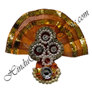 Moti Decoration Paag With Three Circle Kalgi