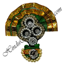 Moti Decoration Paag With Three Circle Kalgi