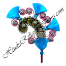 Premium Quality Jardoshi & Resham Kalgi With Nang