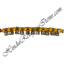 Coloured Moti Kandora With White Diamond Latkan